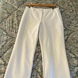 Talbots Winter White Pants, Size 8 Petite, Curvy Style